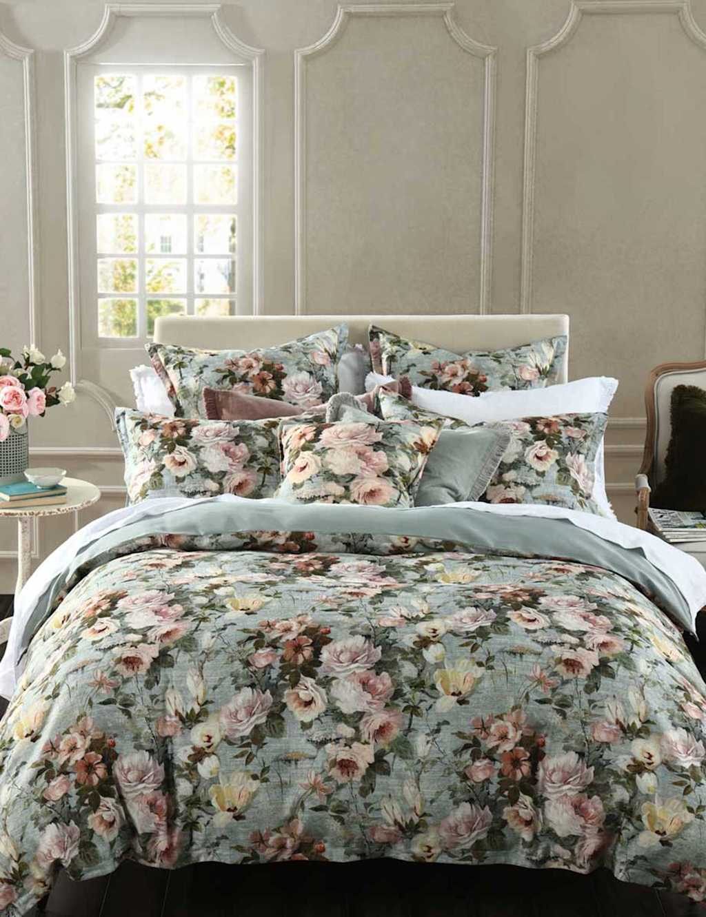 MM Linen Pure Cotton Odile Bedding Set Multi