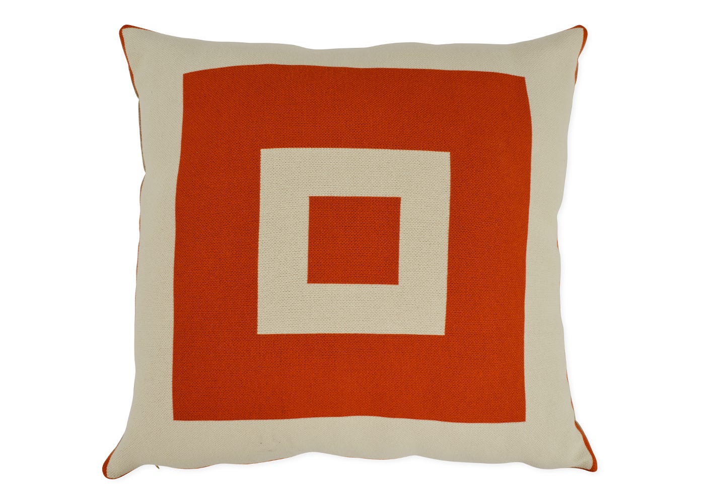 Ambar Exclusive Bold Frame Square Cushion Sienna