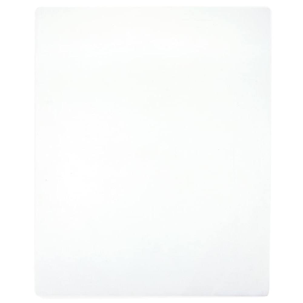 Berkfield Home Jersey Fitted Sheets 2 pcs White 160x200 cm Cotton