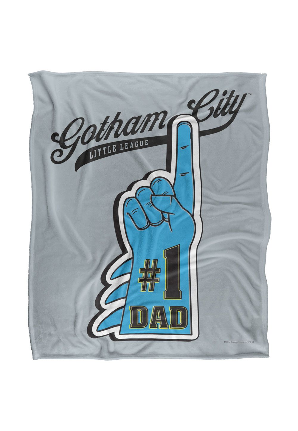 Batman Blanket, 152x127 cm No.1 Dad Glove Silky Touch Super Soft Throw Blanket in White