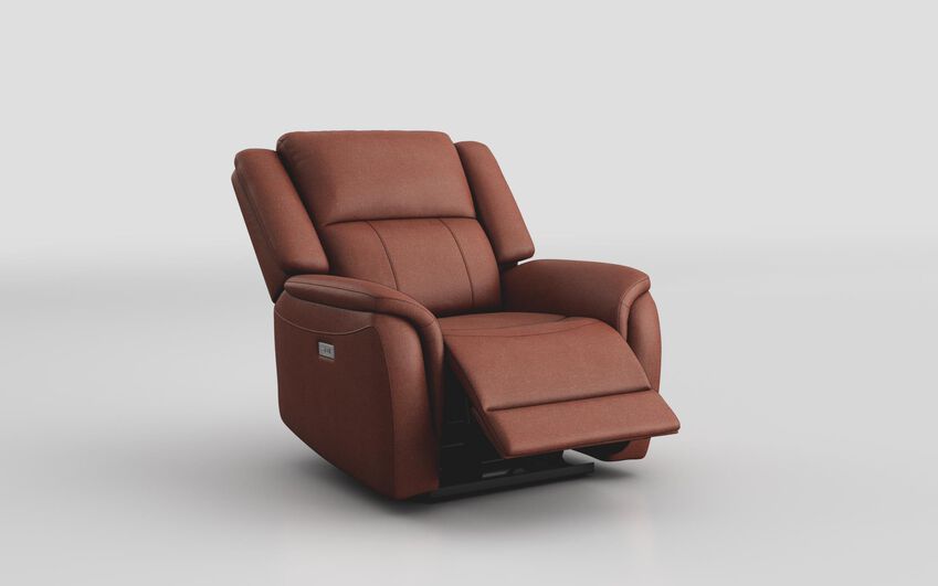 Brown Meleto Power Recliner Chair