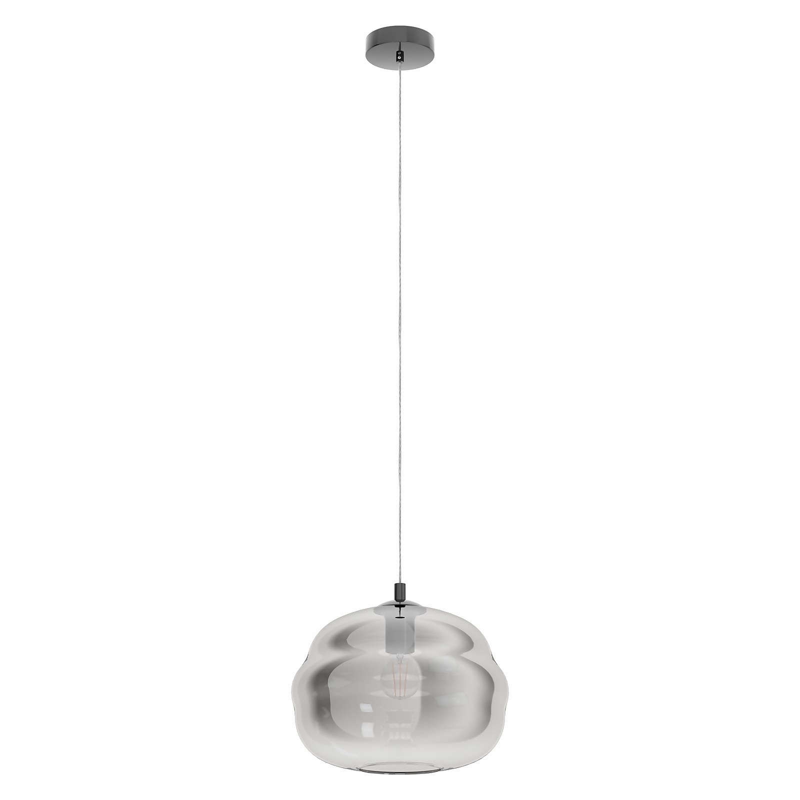 Eglo Dogato Pendant - Black Transparent