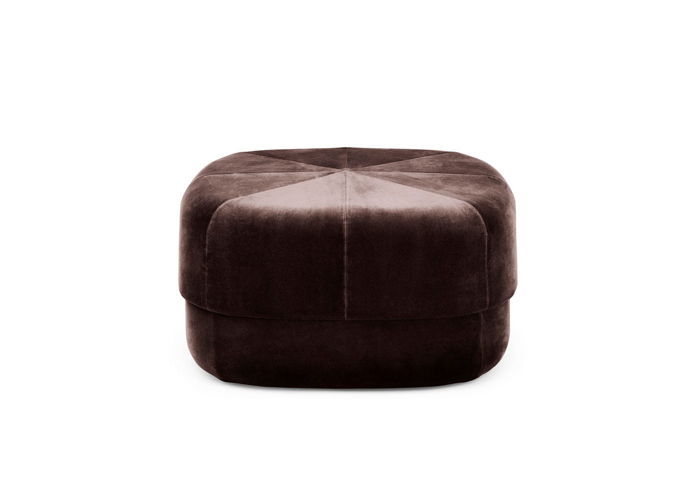 Normann Copenhagen Circus Pouf Large Velour Coffee