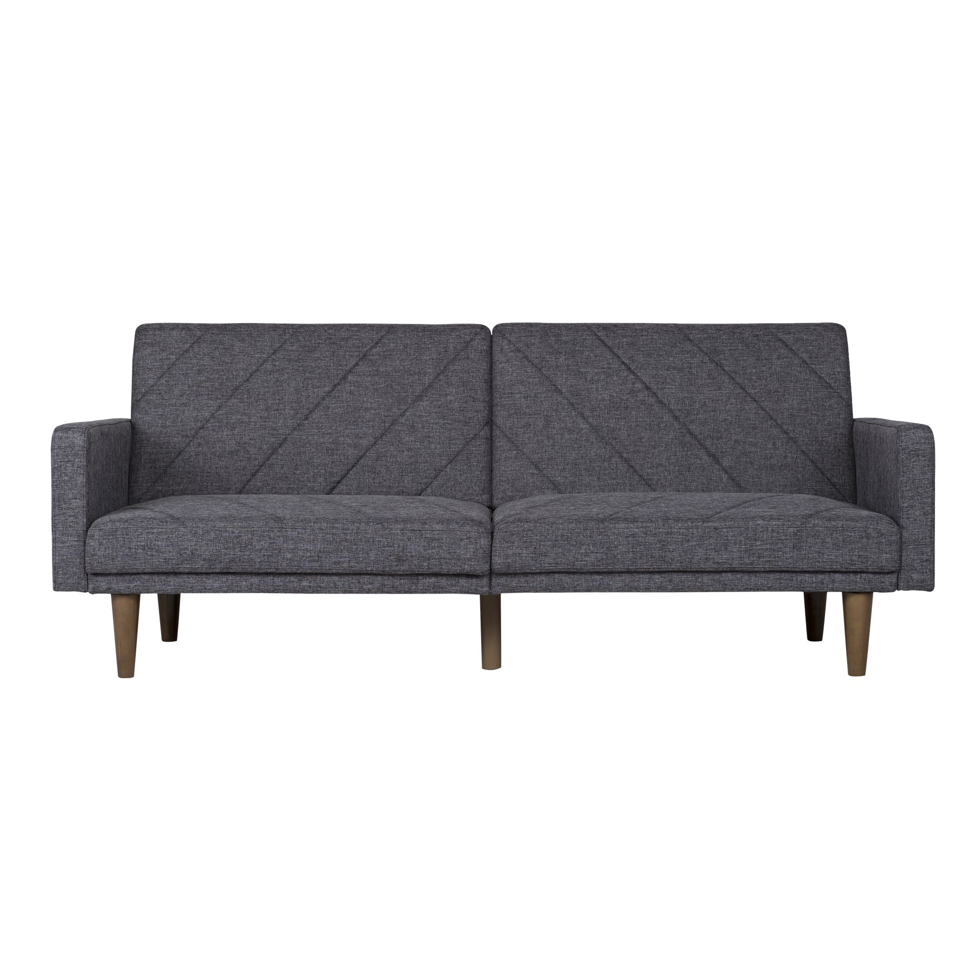 Paxson Linen Sofa Bed Dark Grey