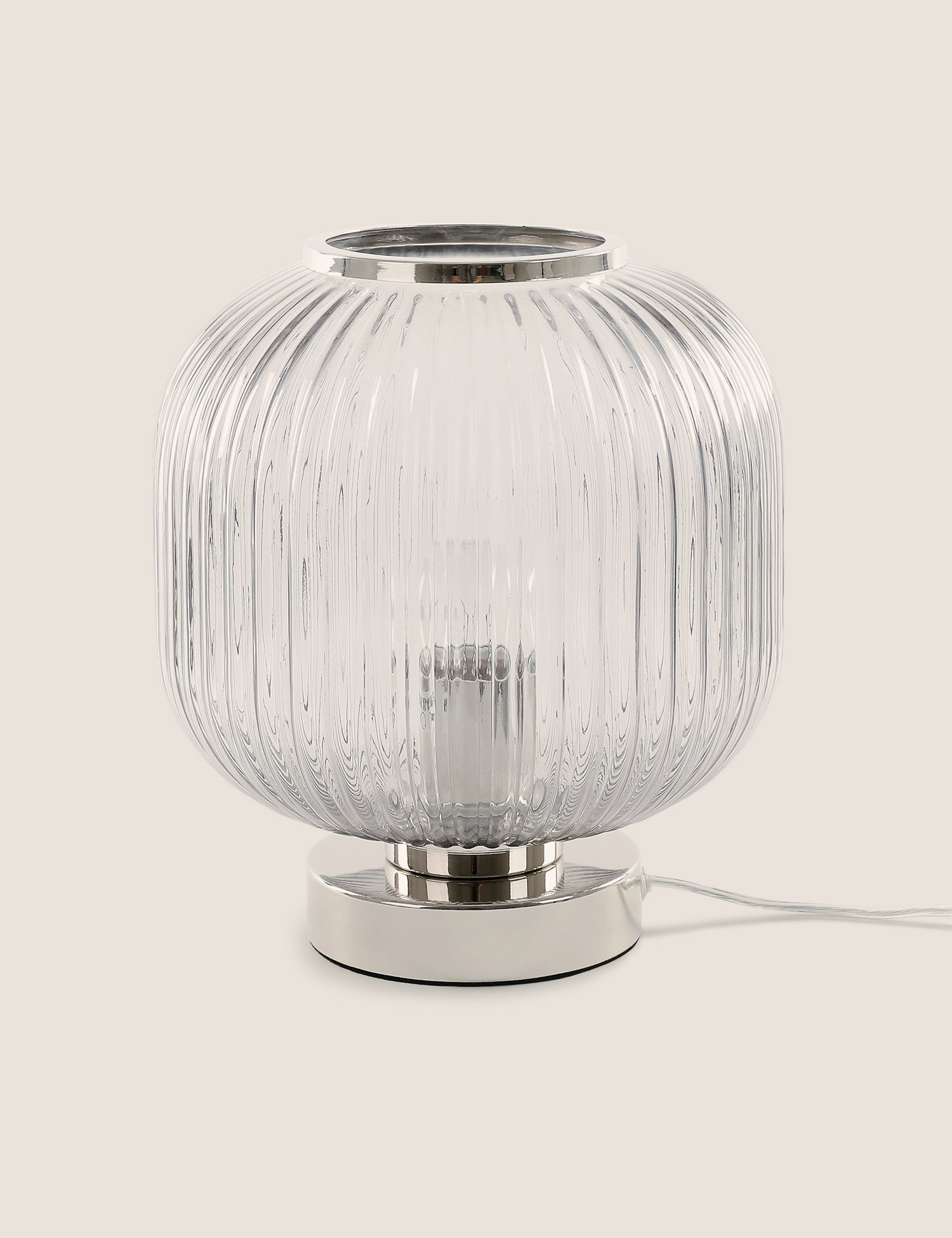M&S Amelia Ridged Table Lamp