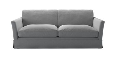 Otto 3 Seat Sofa Bed in Pumice House Plain Weave - sofa.com