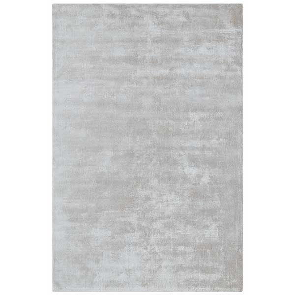 Katherine Carnaby Chrome Hand Woven Rug - Silver - 12mm Pile Height - Various Sizes Available