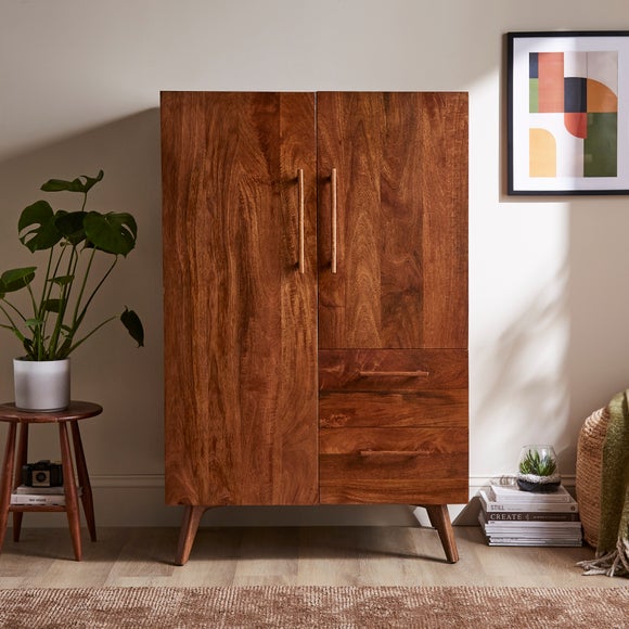 Maxton Small Wardrobe, Mango Wood