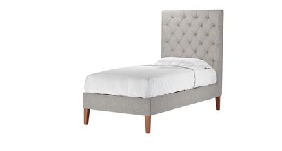 Rosalie 150cm Single Bed in Rye Baylee Viscose Linen - sofa.com