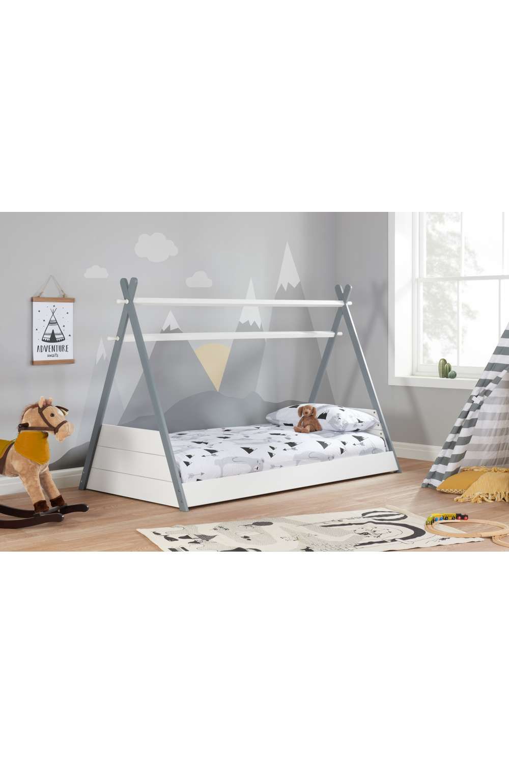 Birlea Teepee Bed in White