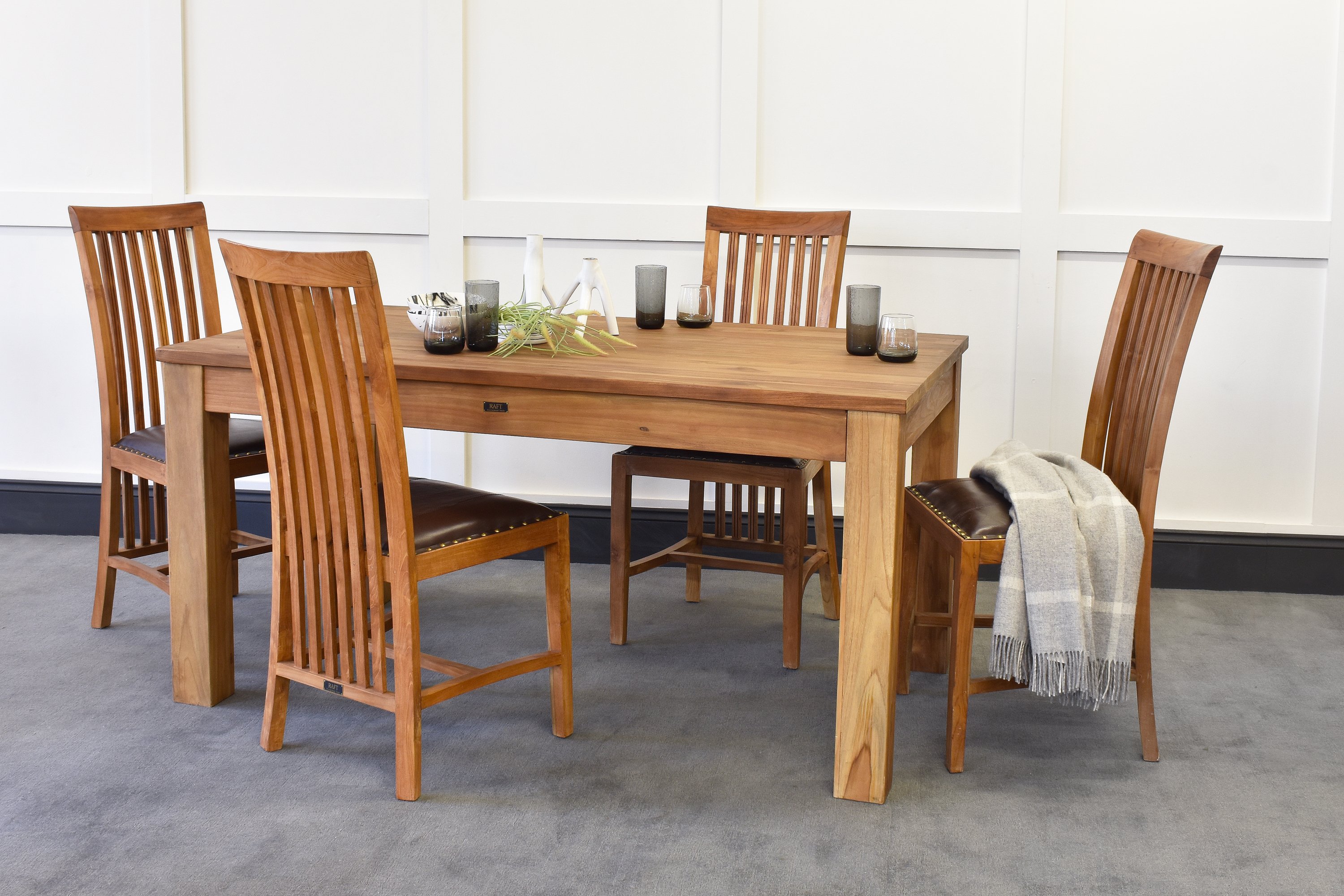 Lifestyle Dining Table & Madura Chairs Bundle