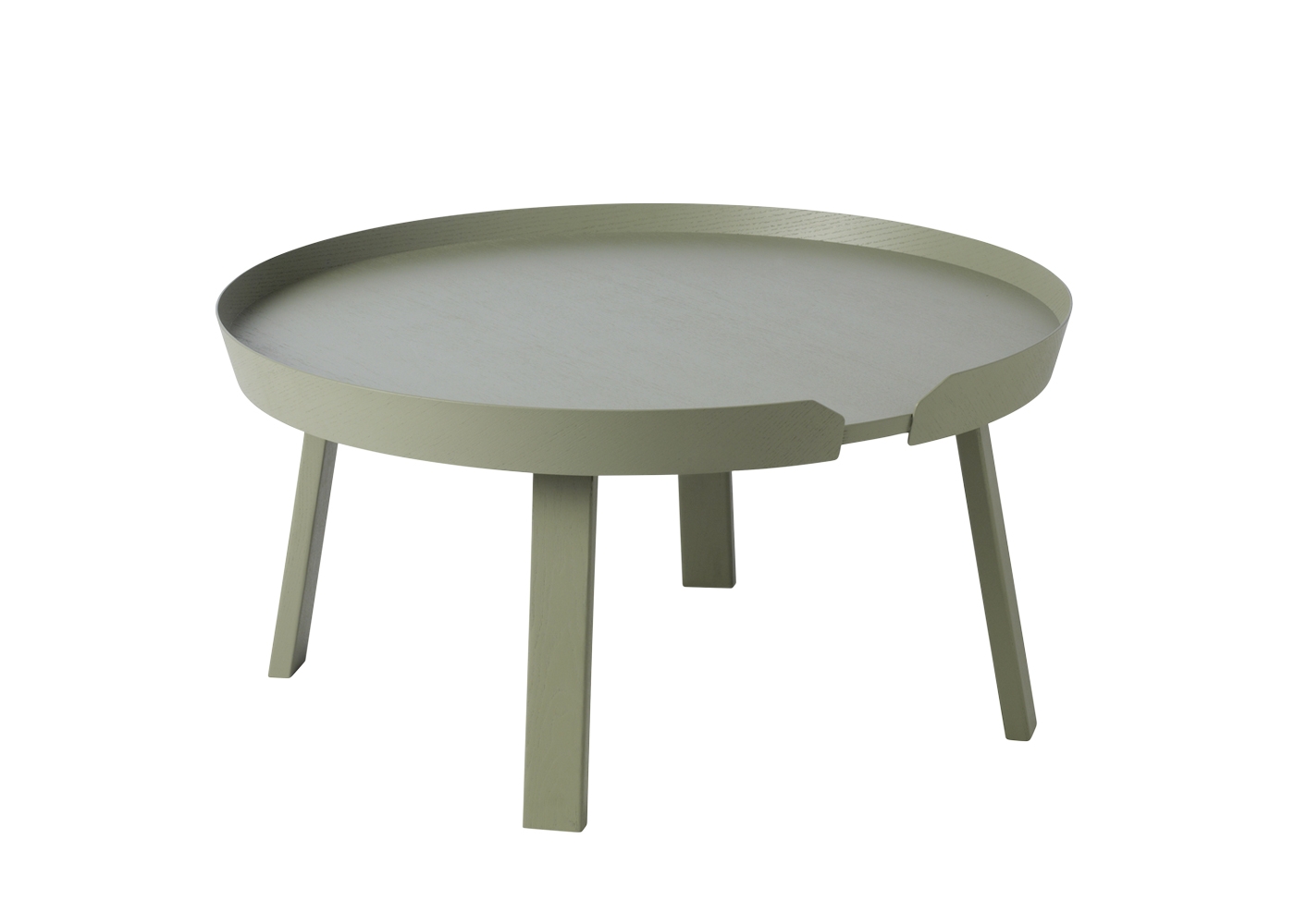 Muuto Around Coffee Table Large Dusty Green