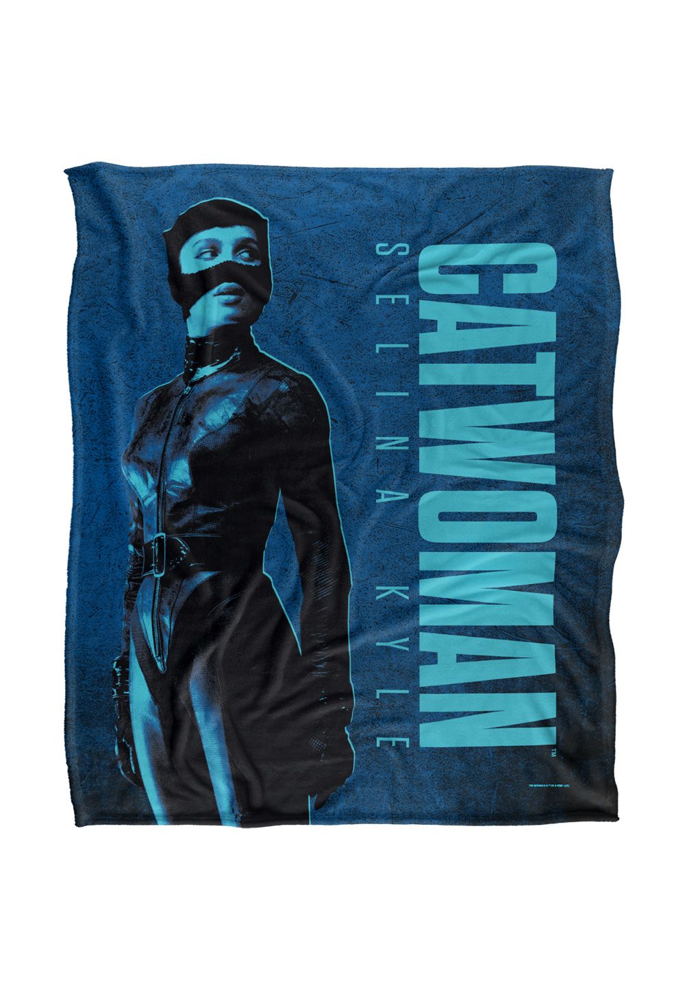 Batman The (2022) Blanket, Catwoman Silky Touch Super Soft Throw Blanket 152x127 cm in White