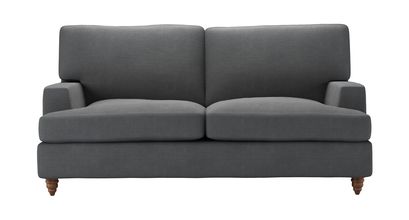 Isla 2 Seat Sofabed in Monsoon Brushed Linen Cotton - sofa.com