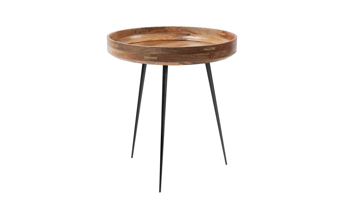 Mater Bowl Table Medium Natural Mango Wood