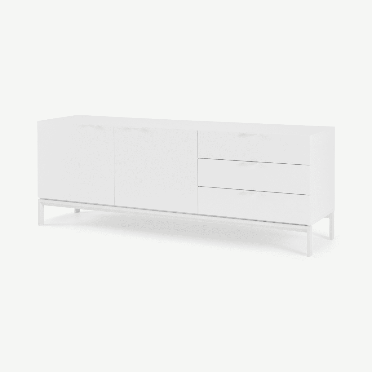 Marcell Wide Sideboard, White