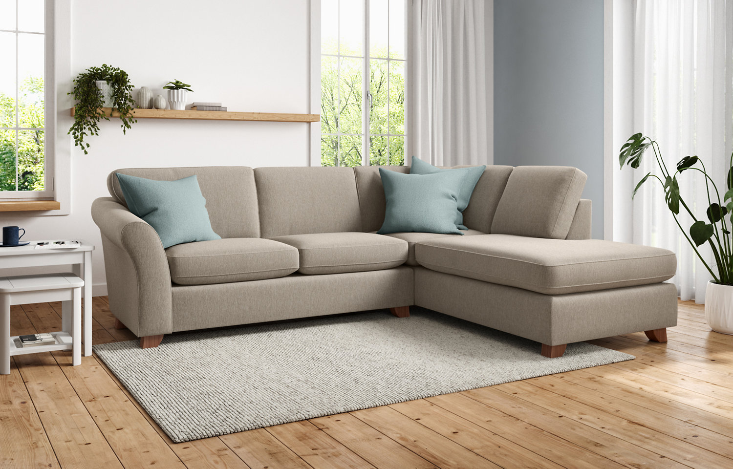 M&S Abbey Corner Chaise Sofa (Right-Hand)