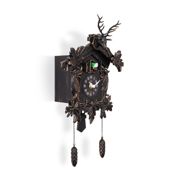 Acctim Lindau Bronze Cuckoo Wall Clock 2
