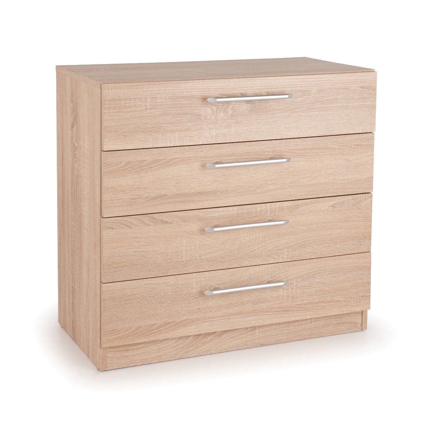 Holborn 4 Drawer Chest, Light Wood