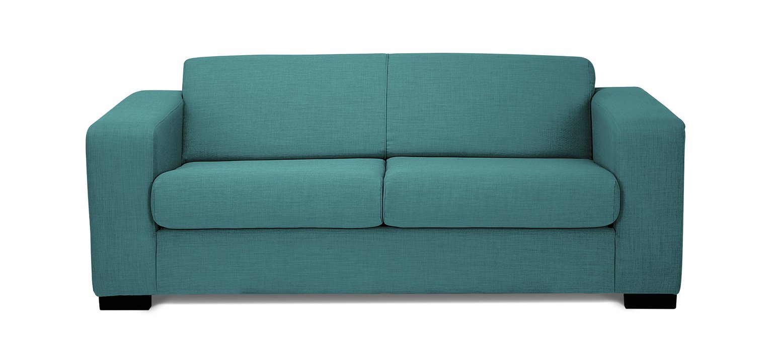 Argos Home Ava 2 Seater Fabric Sofa Bed - Teal
