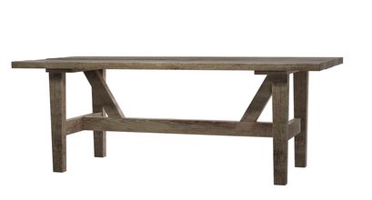 Kingsley Medium Dining Table in Black Finish Oak - sofa.com