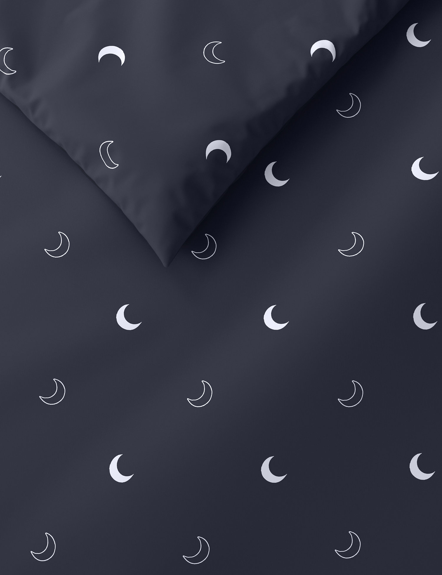 M&S 2 Pack Cotton Blend Moon Bedding Sets