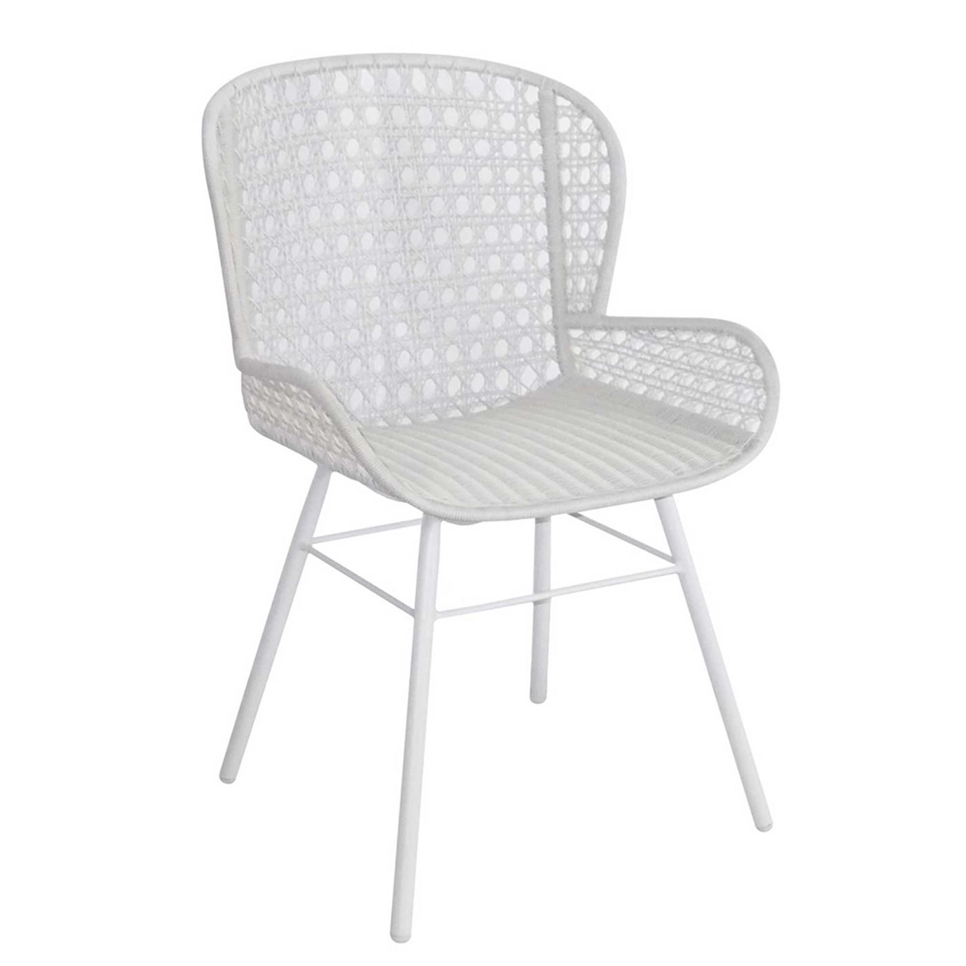 Faro Garden Dining Chair, Stone