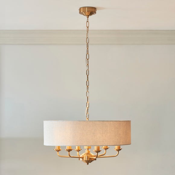 Vogue Sandringham Mid Century 6 Light Adjustable Pendant Light