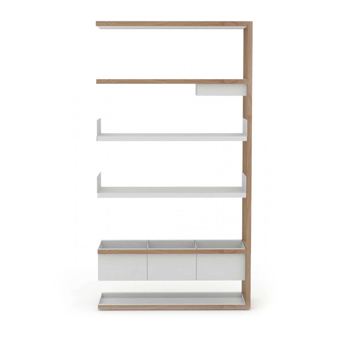 Case Lap Tall Shelving Extension With Drawers