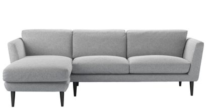 Holly Medium LHF Chaise Sofa in White Cliffs Whitstable - sofa.com