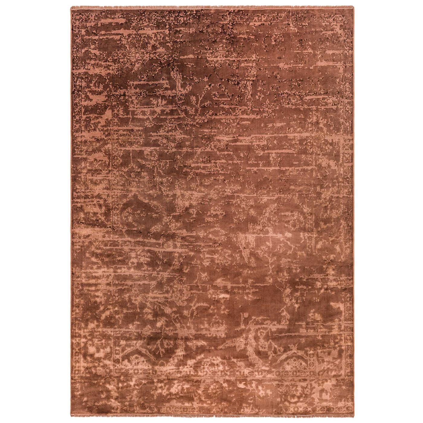 Zadana Abstract Rug, Rust