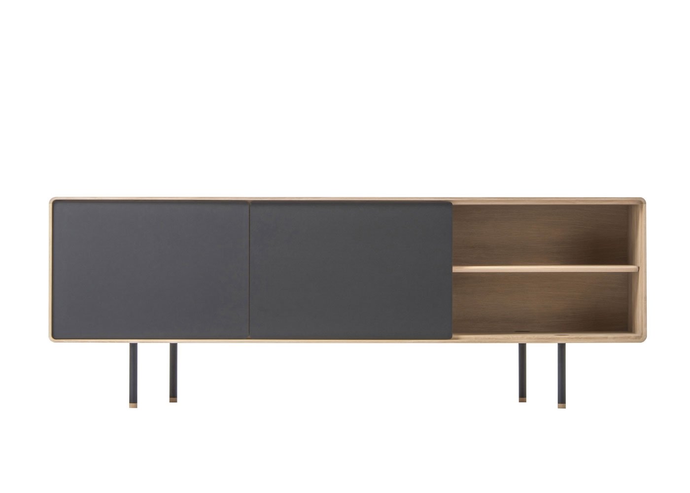 Gazzda Fina Sideboard 180 Black