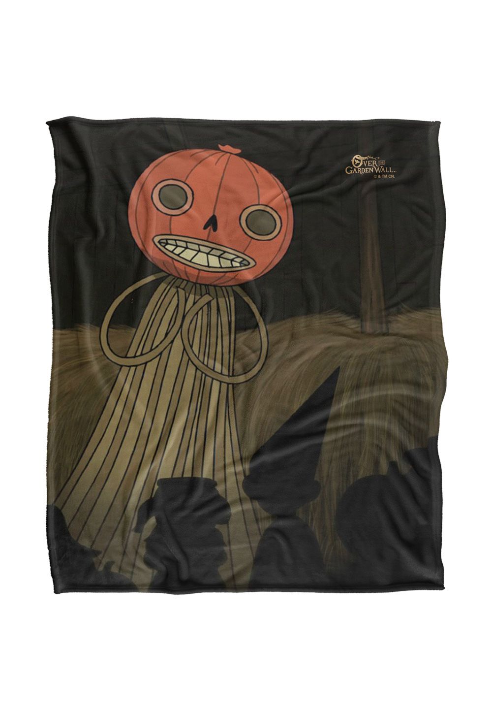 Cartoon Network Over The Garden Wall Mayor of Pottsfield Silky Touch Super Soft Throw Blanket 152 X 127 cm in White