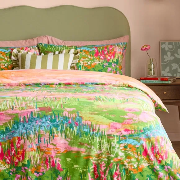 Furn. Meadow Escape Polycotton Duvet Cover & Pillowcase Set 4