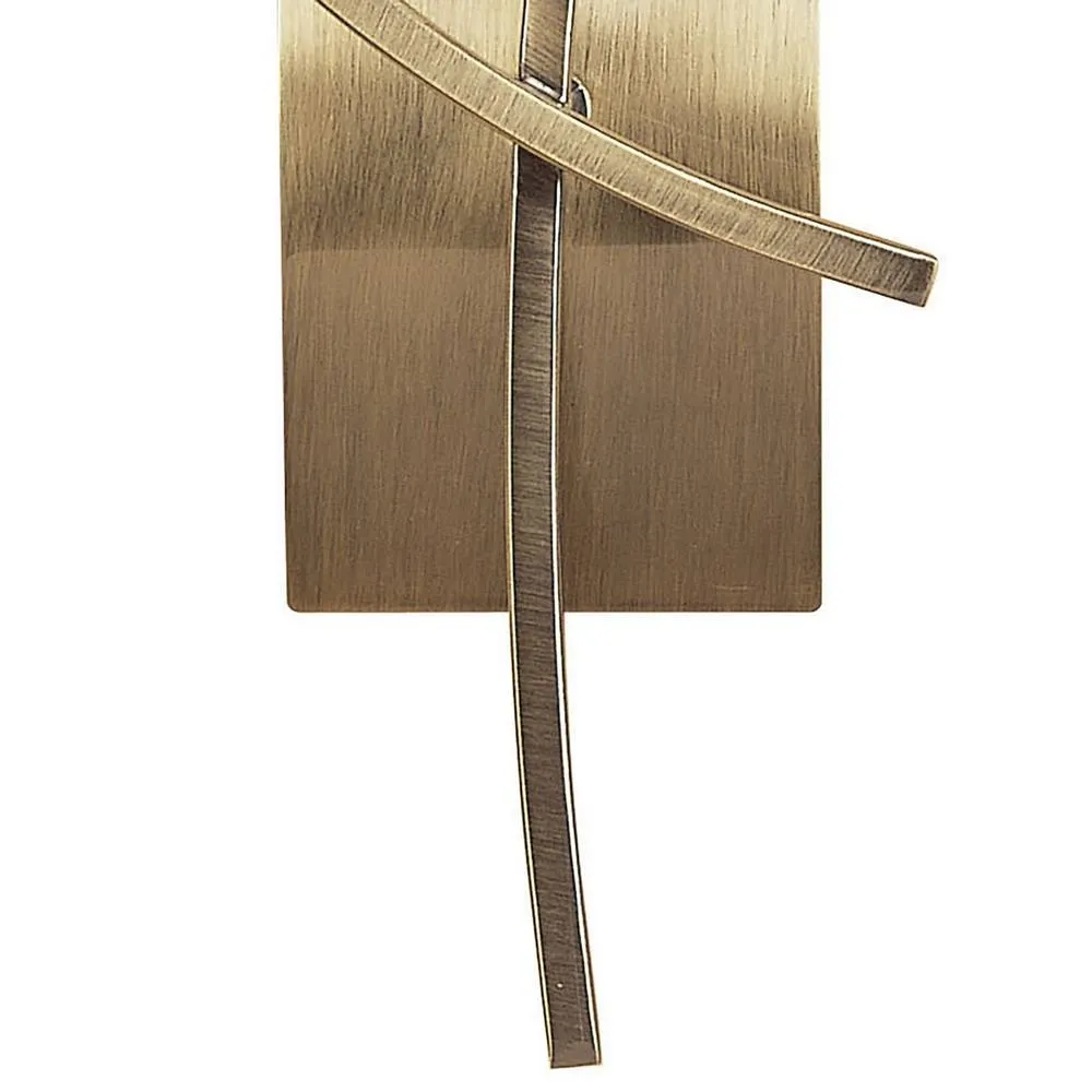 Netlighting Pietra Wall Lamp Switched 2 Light G9 Antique Brass in Bronze 4