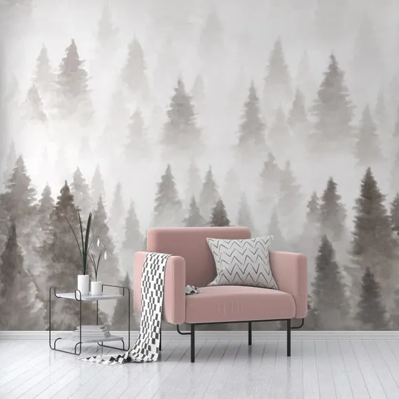 Pine Forest Wall Mural 1