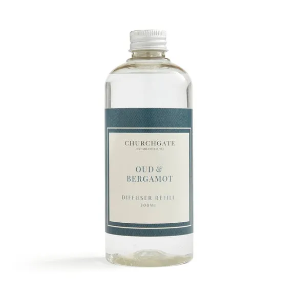 Churchgate Oud and Bergamot Diffuser Refill 2