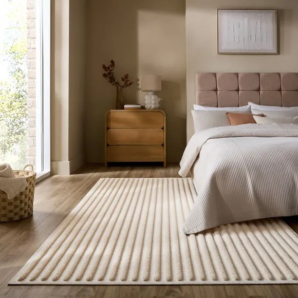 Melora Striped Cord Rug 1