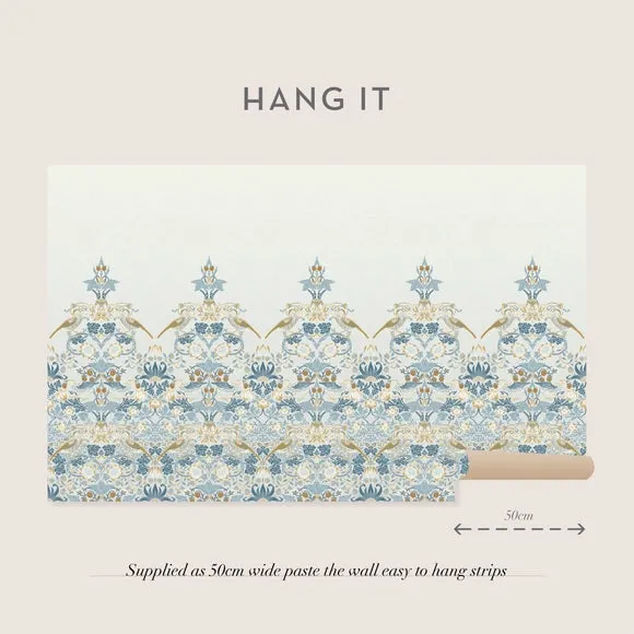 William Morris Strawberry Thief Wall Mural 4