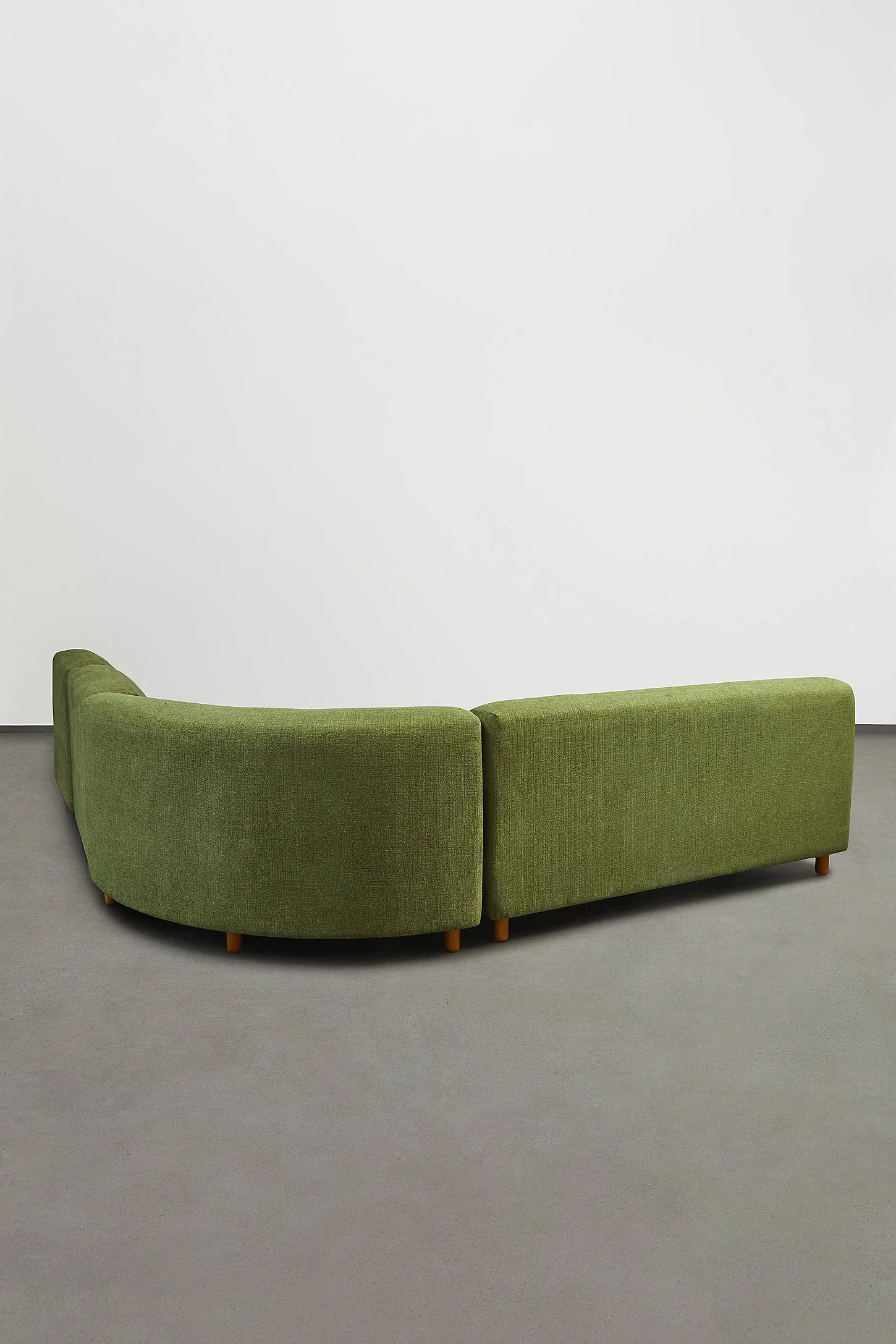 Analise Sectional L-Shaped Sofa - Green 83cm x 91.5cm x 76cm 6