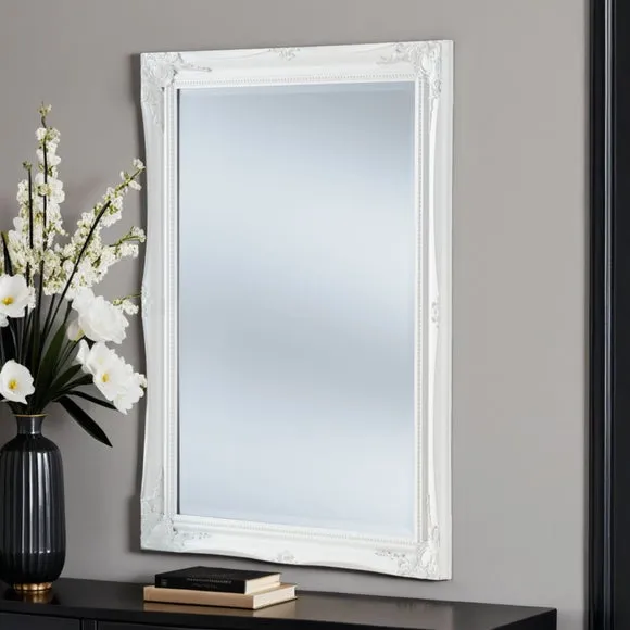 Yearn French Rectangle Bevelled Wall Mirror 1