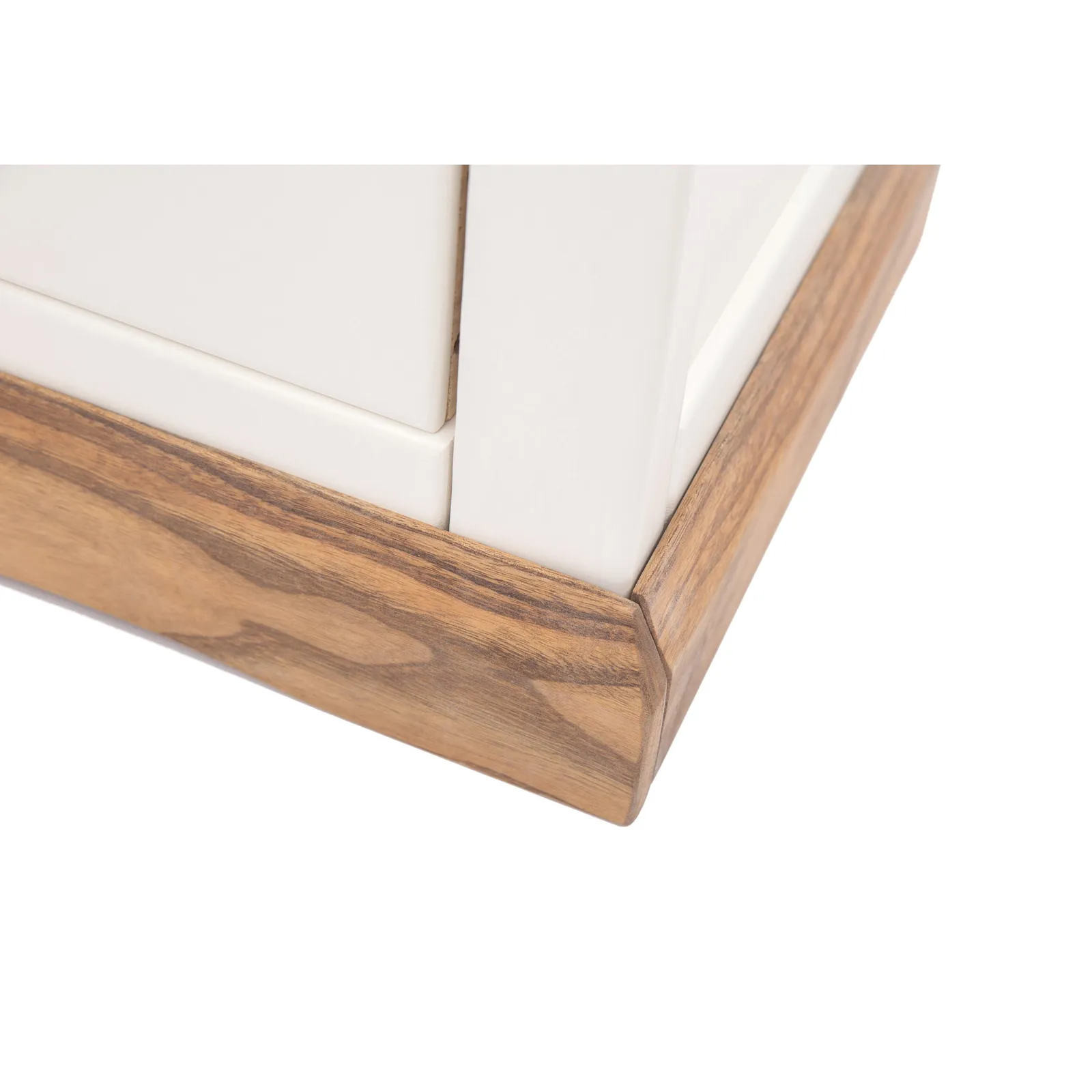 Cabinet Bits Bookcase with plinth 180x90x30cm in Off-White 3