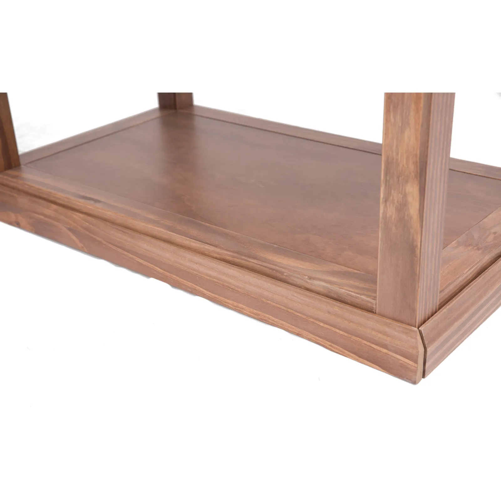 Cabinet Bits Coffee Table with Shelf - H45 W100 D60cm in Brown 5