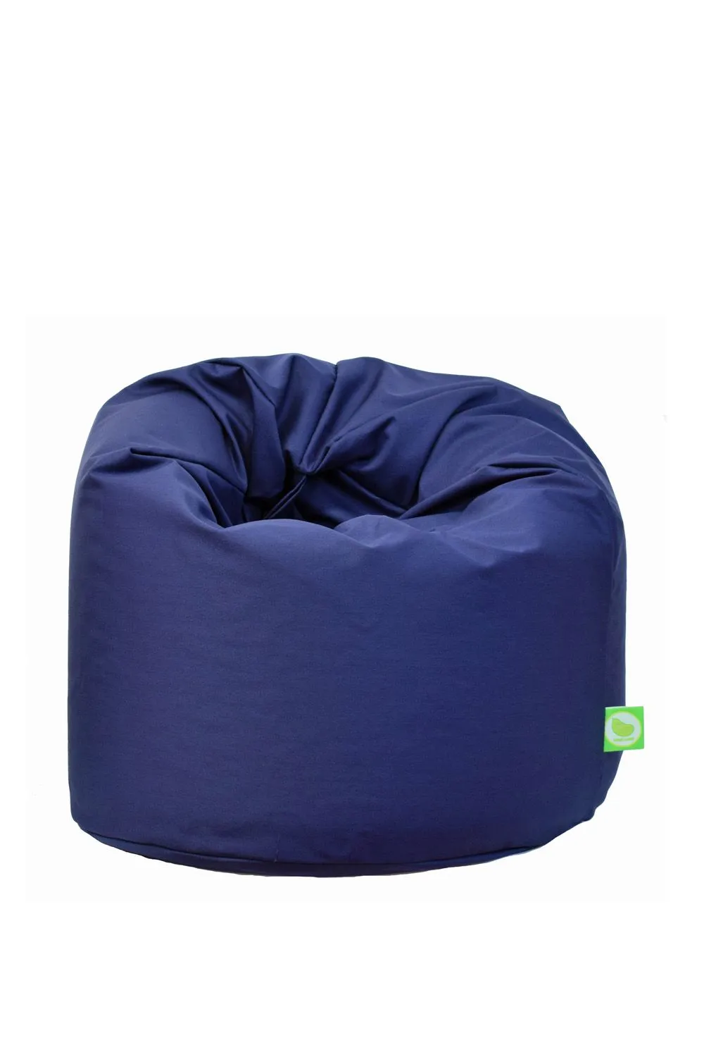 Bean Lazy Cotton Twill Navy Blue Bean Bag Large Size in Dark Blue