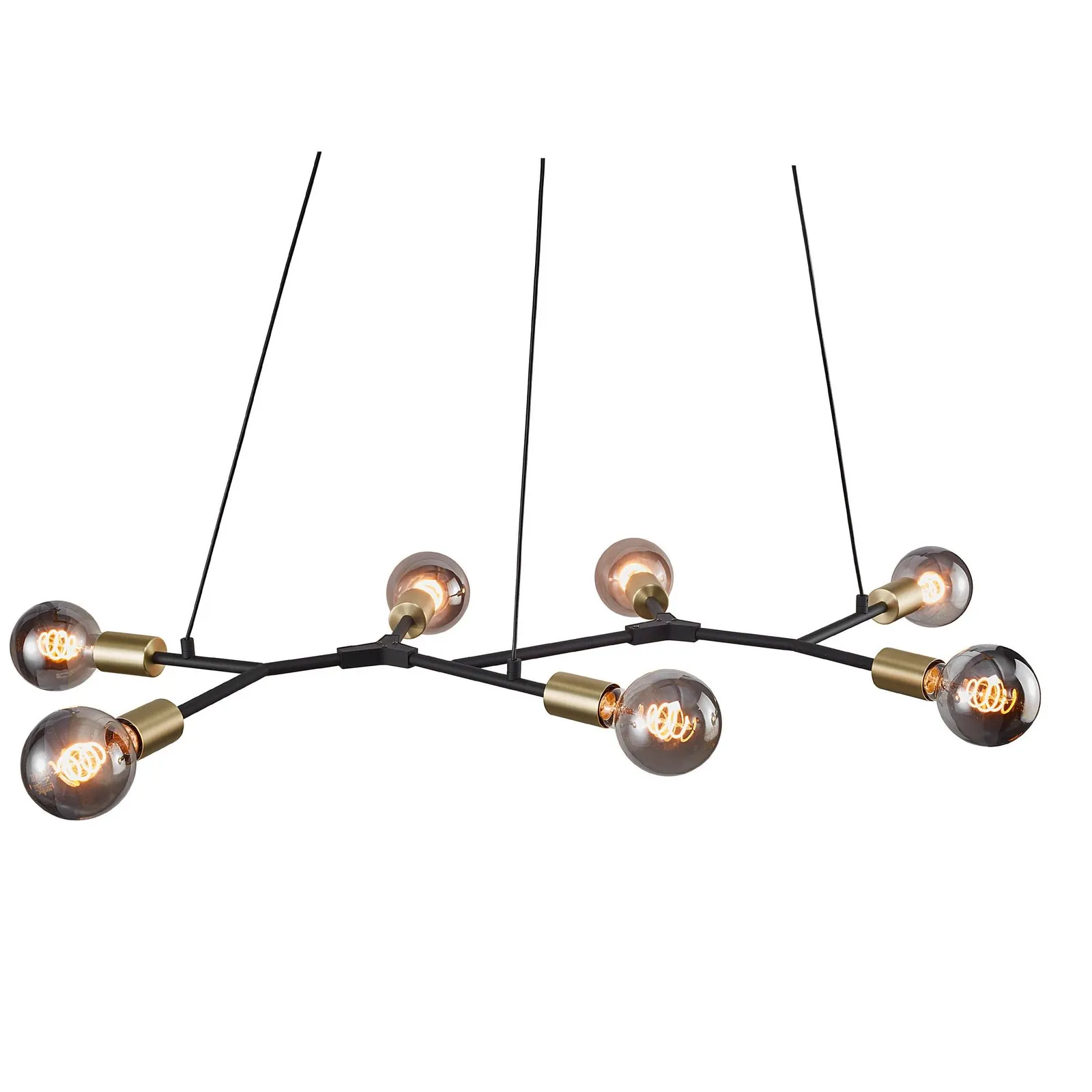 Nordlux Josefine Pendant Light Black Metal Dining Room E27 Mains 45cm 3