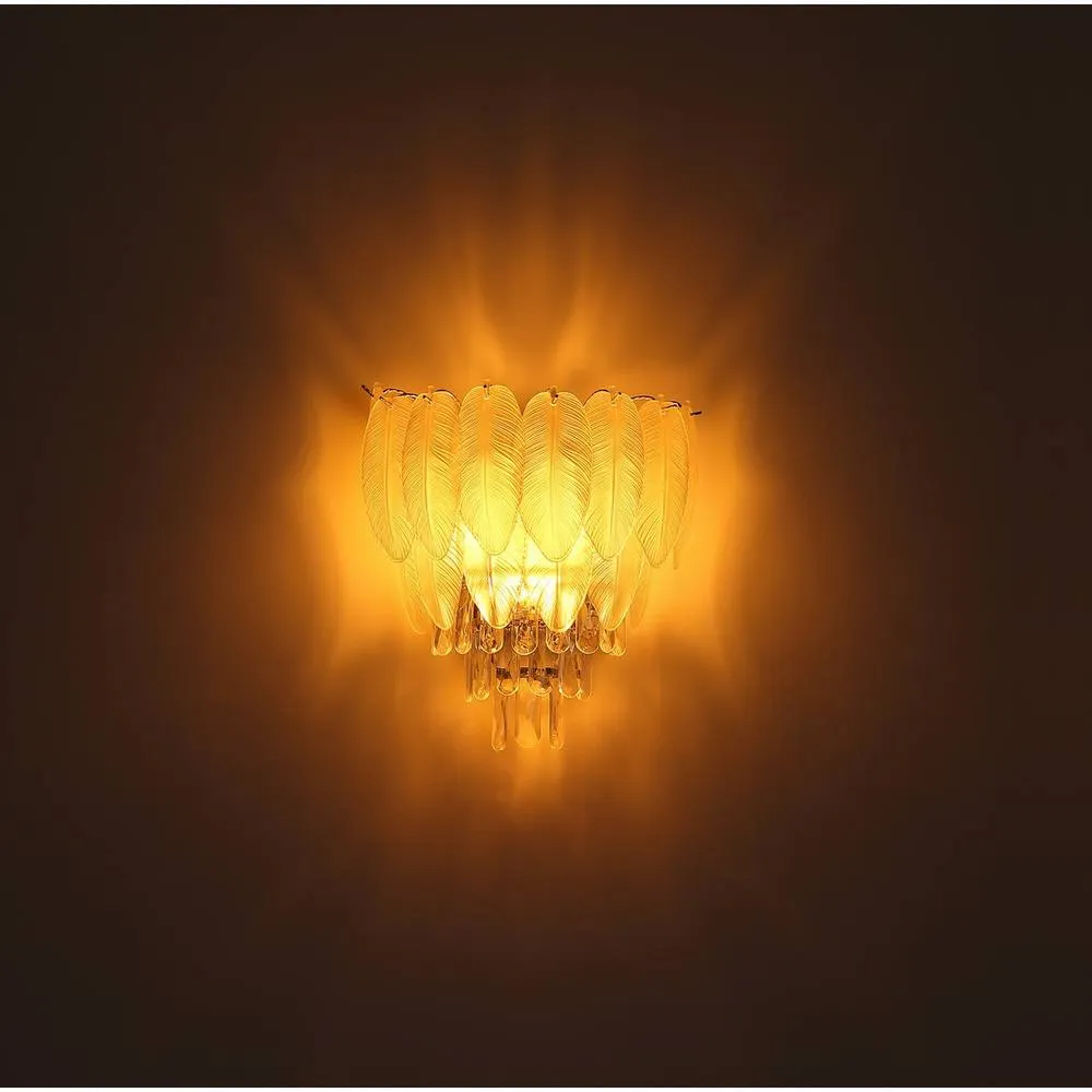 Netlighting Dalton Wall Lamp Chrome 3x E14 in Grey 5