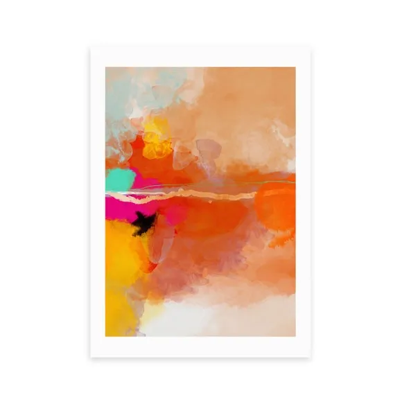 East End Prints Yellow Blush II Framed Print 2