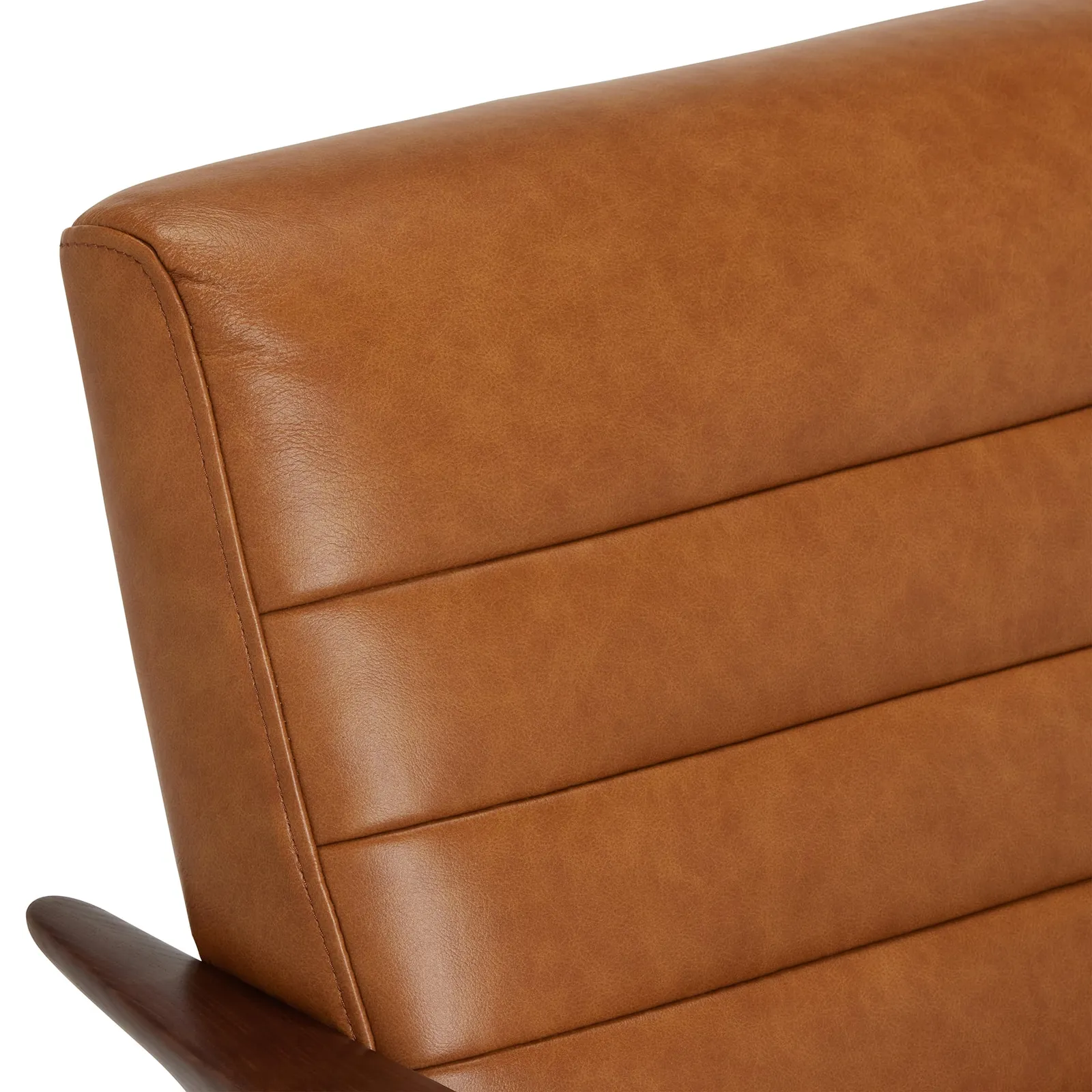 Hockney Armchair, Brown Leather | Barker & Stonehouse 4