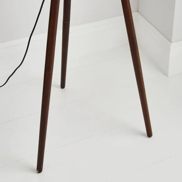 Jandia Wooden Tripod Floor Lamp 4