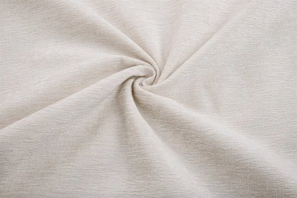 Sundour Amberley Chenille Eyelet Curtains in Beige 5